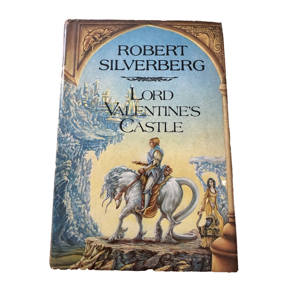 Lord Valentine's Castle, Robert Silverberg, HC/DJ/BC/First Edition 1980 VTG - Picture 1 of 10